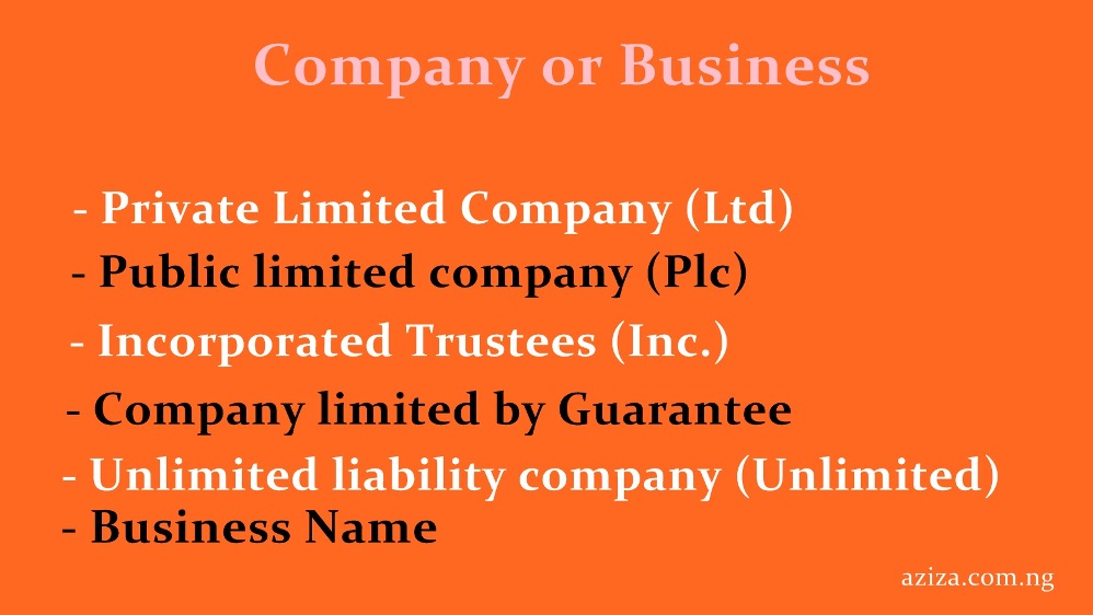 Business /Company Registration in Nigeria