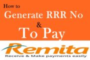 Generate REMITA RRR No To Pay MDAs and School Fees
