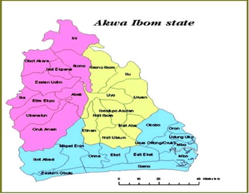 Akwa Ibom Local Governments, Headquarters & Codes.