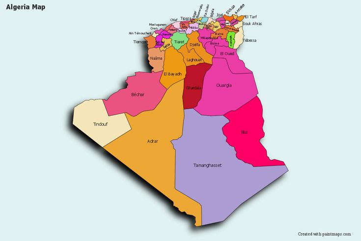 regions of algeria