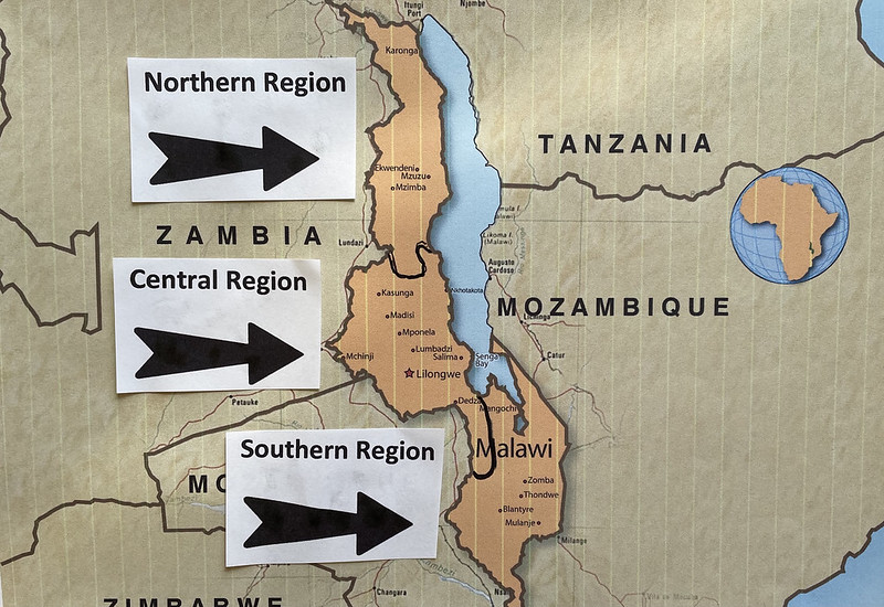 Regions of Malawi