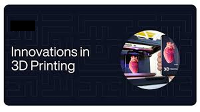 Innovation in 3D printing
