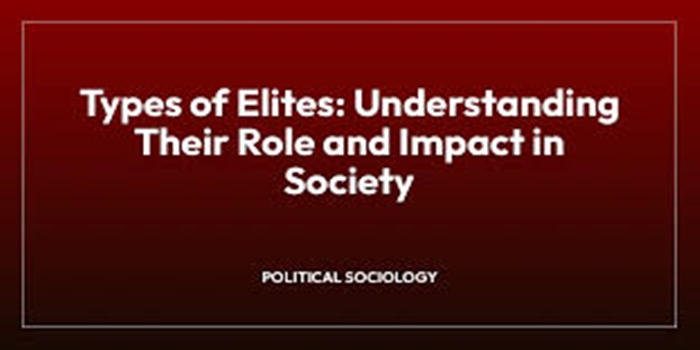 The Role of Political Elites in Economic Policy