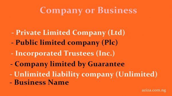 business or company registration in Nigeria