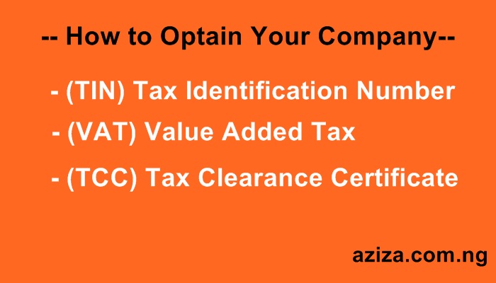 Obtain Value Added tax (VAT) in Nigeria