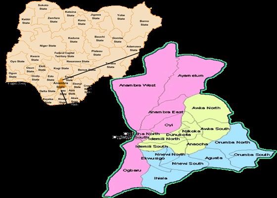 Anambra State Local Government Areas LGA