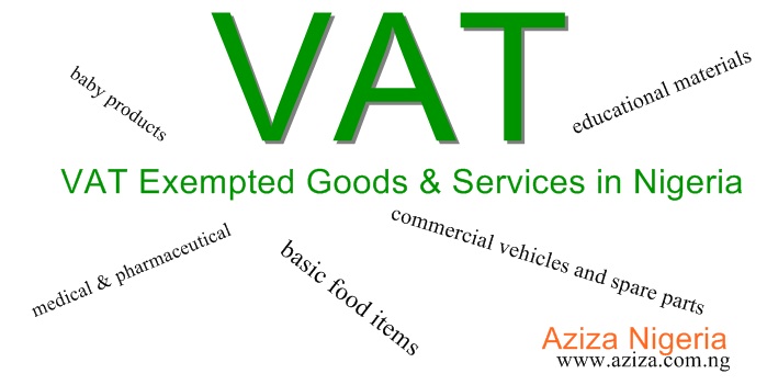 list of Non Vatable Goods and Services in Nigeria