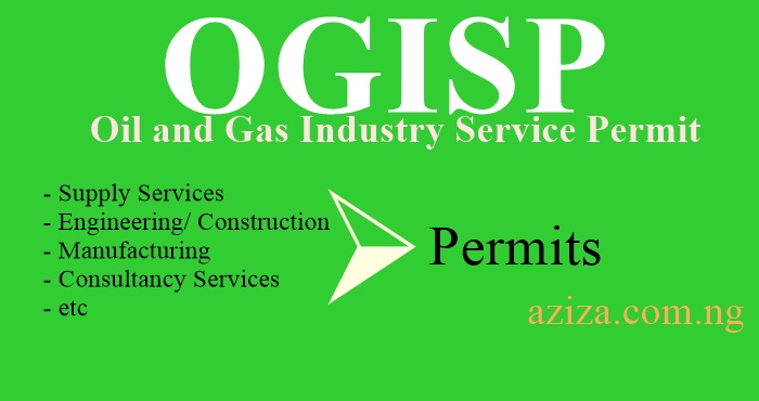 Oil and Gas Industry Service Permit (OGISP)