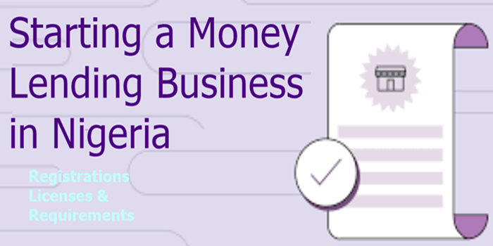 starting/ registration of money lending business in Nigeria,