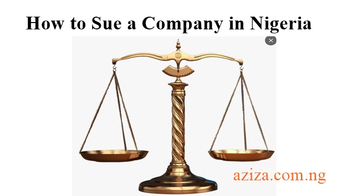 how to sue a bank, loan company or other in Nigeria